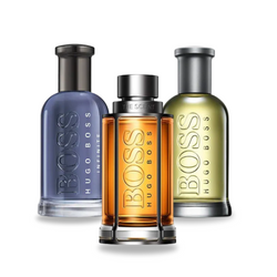 Kombination aus 3 Düften BOSS THE SCENT, BOSS BOTTLED and BOTTLED INFINITE 100 ml