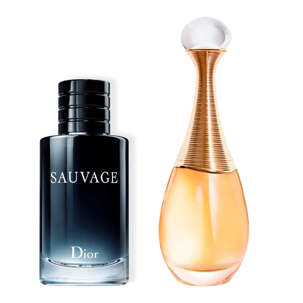 Kombination aus 2 Düften Dior SAUVAGE 100ml + Dior J'ADORE 100ml