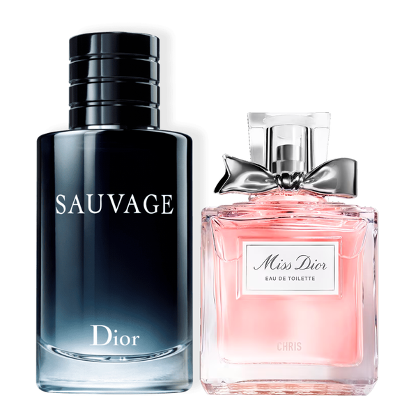 Kombination aus 2 Düften Dior SAUVAGE 100ml + Dior MISS DIOR 100ml