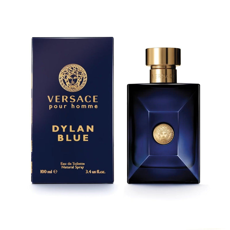 Kombination aus 3 Düften Versace-Parfums DYLAN BLUE, Paco Rabanne PHANTOM and Jean Paul Gaultier ULTRA MALE 100 ml